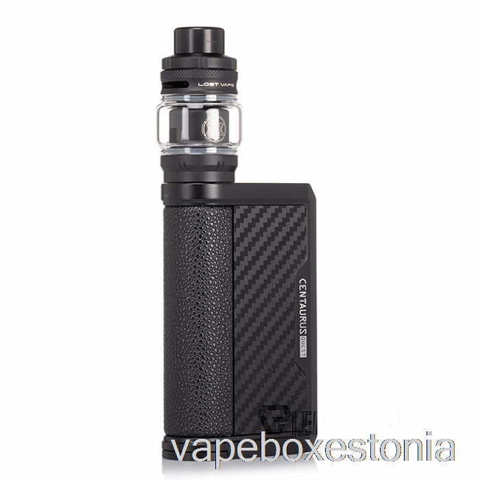 Vape Box Eesti Kadunud Vape Centaurus Q200 Stardikomplekt [centaurus Tank] Must Süsinikkiud